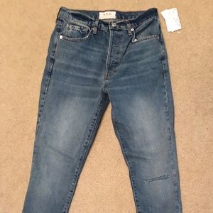 Free People Stella High-Waisted Skinny Jeans